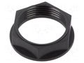 Nut; black; -40÷85°C SCHURTER 0098.0043