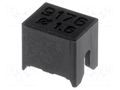 Protection cover; black; 1.1÷1.6mm; 9176-500 KYOCERA AVX 609176001516000