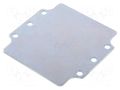 Mounting plate; steel; Plating: zinc RAYCHEM RPG MP-RJ-11