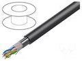 Wire; F/UTP; 4x2x24AWG; 5e; for direct burial,outdoor; wire; Cu DIGITUS DK-TP522