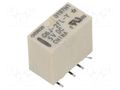 Relay: electromagnetic; DPDT; Ucoil: 5VDC; Icontacts max: 1A; G6J-Y OMRON Electronic Components G6J-2FL-Y-5DC