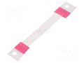 Heat shrink markers; 50mm; white; Shrinking ratio: 3: 1 TE Connectivity RPS-18-12/2.0-9