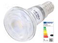 LED lamp; warm white; E14; 230VAC; 150lm; P: 1.8W; 36°; 2700K PHILIPS 81171900