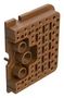 WEDGELOCK, LEFT, 51 POS, BROWN AWB-51SDL