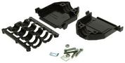 D SUB BACK SHELL, 180DEG, SIZE DB 17E17261
