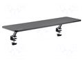 Monitor stand; 20kg; plastic,chipboard,steel; 1000x260x130mm LOGILINK BP0154