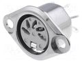 Connector: DIN; socket; female; PIN: 5; 180°; soldering; 34V; 2A; 10mΩ DELTRON 630-0500