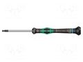 Screwdriver; precision; hex key,spherical; HEX 1/8" WERA WERA.05118103001