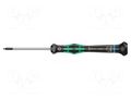 Screwdriver; precision; hex key,spherical; HEX 1/16" WERA WERA.05118098001