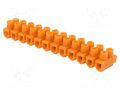 Connector: terminal block; 32A; unflamed; screw terminal; orange SIMET LTF12-4
