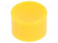 Button; Illumin: none; Body: yellow; MPA KNITTER-SWITCH KM608