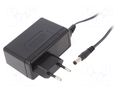 Power supply: switching; mains,plug-in; 48VDC; 60W; Out: 5,5/2,1 MEAN WELL GSV60E48-P1J