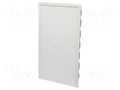 Enclosure: for modular components; IP40; plaster embedded; white ETI POLAM ETI-ERP24-6