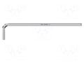 Wrench; Hex Plus key,spherical; HEX 6mm; Overall len: 180mm WERA WERA.05022123001