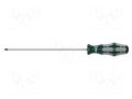 Screwdriver; square; #1; Blade length: 200mm; Overall len: 298mm WERA WERA.05117683001