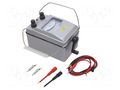 Meter: insulation resistance; analogue; 2.5kV; 0÷2.5GΩ MCP ZCD-10/11D-10/W
