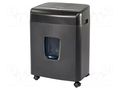 Shredder; Cut: cross out; Protection: P-4; 23l; 367x263x506mm QOLTEC QOLTEC-50326
