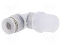 Push-in fitting; threaded,angled 90°; -0.95÷10bar; -20÷60°C FESTO NPQP-L-R14-Q6-FD-P