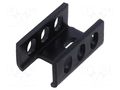Heatsink: extruded; U; TO220; black; L: 25mm; W: 16mm; H: 11mm; 18°C/W SEIFERT ELECTRONIC KL-112/25/C/SW