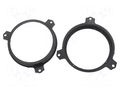 Speaker frame; 165mm; Citroën,Peugeot,Subaru,Toyota; 2pcs. ACV RAM-20.592/K