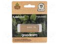 Pendrive; Eco Friendly,USB 3.2; 16GB; R: 60MB/s; W: 20MB/s; brown GOODRAM UME3-0160EFR11