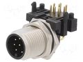 Connector: M12; socket; PIN: 8; male; 30V; angled 90°; IP65,IP67; THT DEGSON ELECTRONICS SM12-D7C-A8H-0