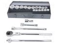 Wrench-set; 6-angles,socket spanner; Chrom-vanadium steel PROLINE PRE-18811