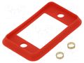Socket gasket; red; 29mm; Gasket: silicone; SLIM CLIFF CP299817