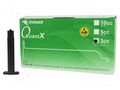Syringe body; 3ml; black; Luer Lock; for dispensers; QuantX FISNAR FIS-BARQX-3-ESD