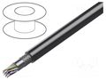 Wire; 12x2x22AWG; RS232; stranded; Cu; PVC; chrome; 30m; CPR: Eca BELDEN 8312.060100