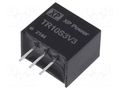 Converter: DC/DC; Uin: 8÷28VDC; Uout: 3.3VDC; Iout: 1A; SIP3; THT; TR XP POWER TR10S3V3