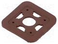 Flat gasket; EPDM HIRSCHMANN GDMFEPDM