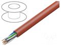 Wire: control cable; YnTKSY; 4x2x0.8mm; Insulation: PVC; Core: Cu TECHNOKABEL YNTKSY-4X2X0.8