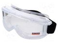 Safety goggles; Lens: transparent; Features: adjustable tape LAHTI PRO LAHTI-L1510400