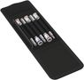 8740 A HF 1 Zyklop bit socket set with holding function, 1/4" drive, 1 x 4.0x100.0; 1 x 5.0x100.0; 1 x 6.0x100.0; 1 x 7.0x100.0; 1 x 8.0x100.0; 1 x 70.0x50.0, Wera 05003345001