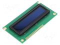 Display: OLED; graphical; 2.4"; 100x16; Dim: 84x44x10mm; white; 5VDC RAYSTAR OPTRONICS REG010016EWPP5N01