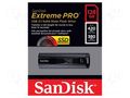 Pendrive; USB 3.2; 128GB; Extreme PRO; black; USB A SANDISK SDCZ880-128G-G46