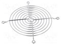 Guard; chrom-nickel steel; 120x120mm; screw; Ø4.57mm Qualtek Electronics 08130