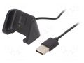 Cable: for smartwatch charging; 1m; 1A; Xiaomi Amazfit Bip S AKYGA AK-SW-01