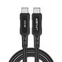 Acefast C4-03 Black USB-C - USB-C PD QC cable 100W 5A 480Mb/s 2m - black, Acefast 6974316280996 6974316280996