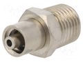 Adapter; metallic; Luer Lock; for dispensing cartridges; metal FISNAR FIS-560953