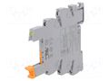Socket; PIN: 5; for DIN rail mounting; -40÷60°C; 6.2x80x94mm PHOENIX CONTACT PLC-BSC-24UC/21