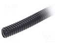 Protective tube; Size: 25; PVC; black; L: 30m; 320N; Øint: 25mm PAWBOL PW-17025C