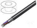 Wire; 9x22AWG; RS232; stranded; Cu; PVC; chrome; 152m; CPR: Eca; 300V BELDEN 9945.060500