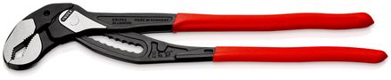 KNIPEX 88 01 400 Alligator® XL Pipe Wrench and Water Pump Pliers with non-slip plastic coating black atramentized 400 mm 88 01 400 4003773075844