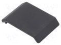 Stopper; for angle bracket; W: 43mm; L: 43mm; technopolymer PA ELESA+GANTER GN963-45-45-SW