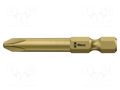 Screwdriver bit; Phillips; PH1; Overall len: 89mm WERA WERA.05134372001