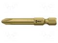 Screwdriver bit; Phillips; PH1; 1/4"; Overall len: 70mm WERA WERA.05134370001
