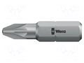 Screwdriver bit; Pozidriv®; PZ3; Overall len: 32mm WERA WERA.05058015001