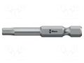 Screwdriver bit; Hex Plus key; HEX 1/16"; Overall len: 50mm WERA WERA.05135090001